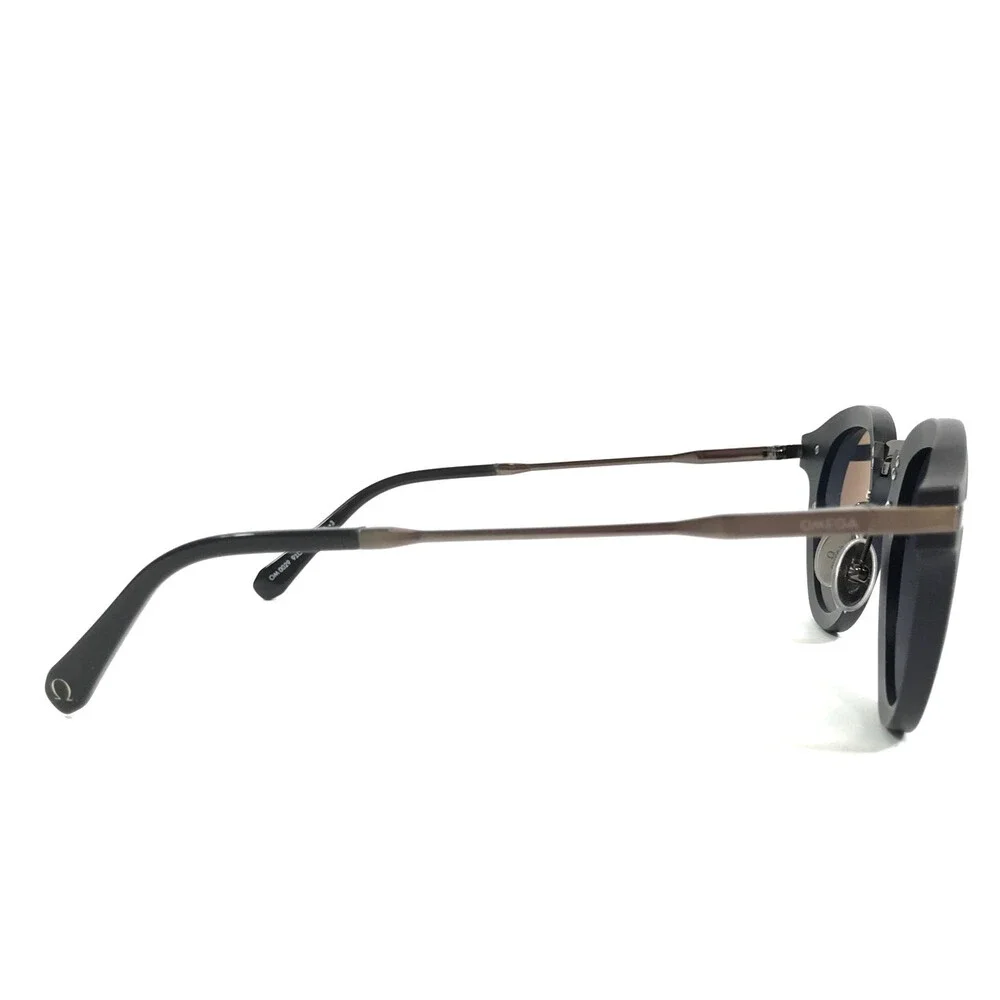 Omega Sunglasses OM0029 91C Matte Black Brushed Gunmetal Frames Gradient Lenses